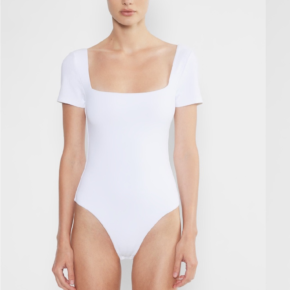 Aritzia Original Contour Squareneck Bodysuit